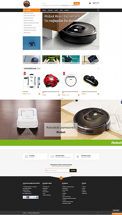 E-shop robotické spotřebiče